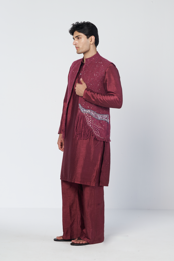 Grape Spark Men's Kurta