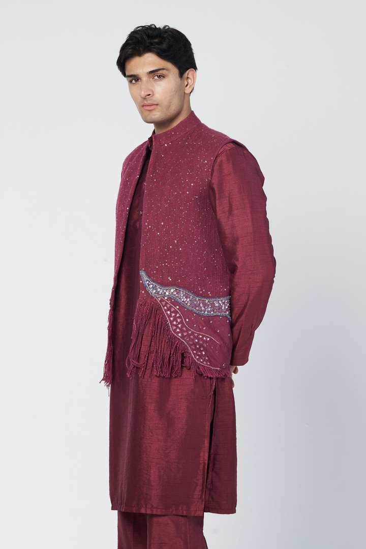 Grape Spark Men's Kurta