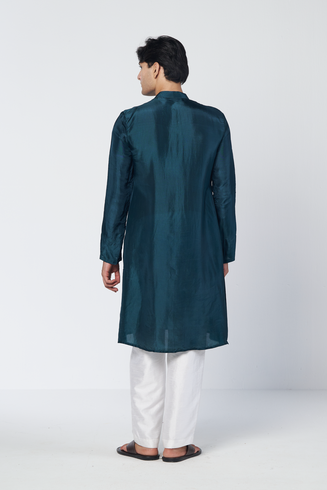 Emerald Drift Mens kurta
