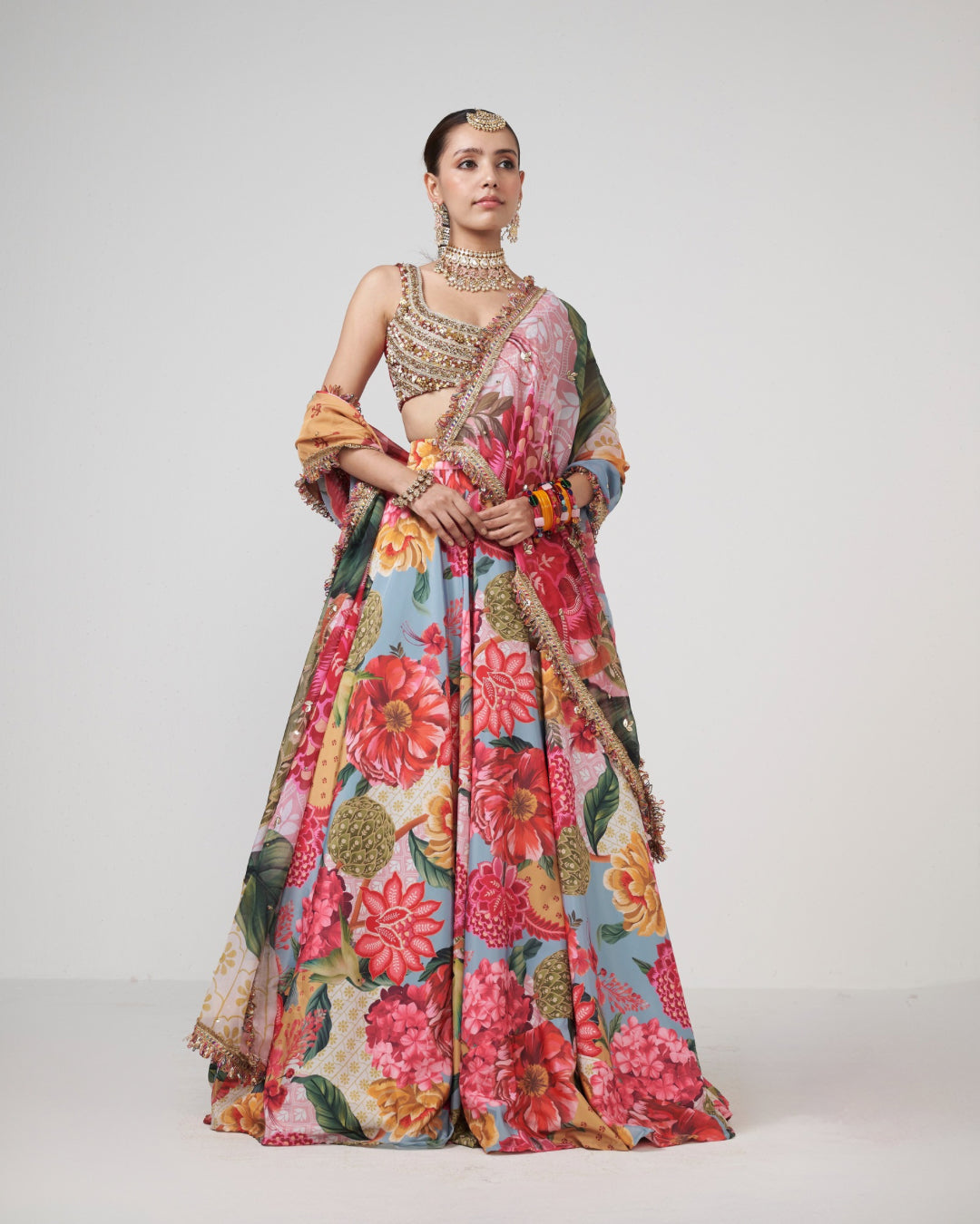 Gul-Bagh Lehenga