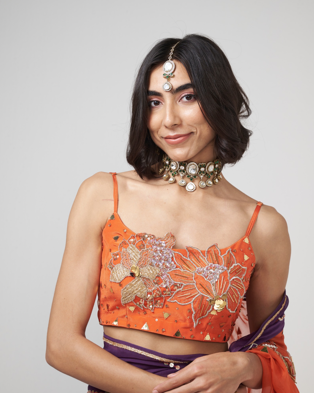 Narangi Rang NARANGI BLOUSE – Rishi and Vibhuti