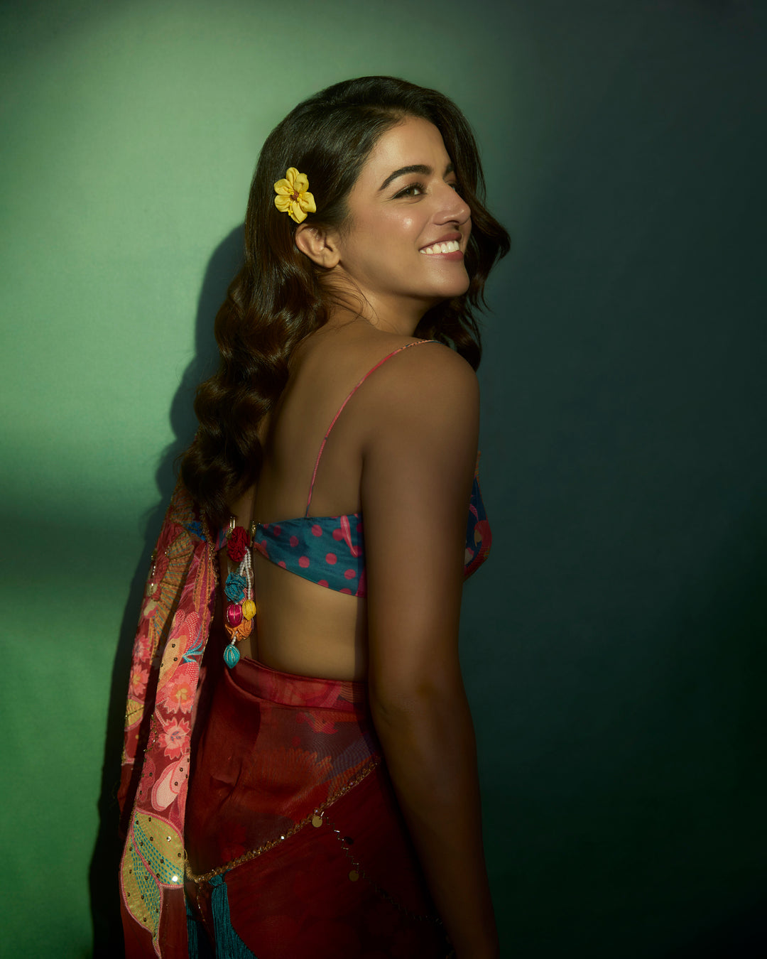 Wamiqa Gabbi in Chakachak Saree