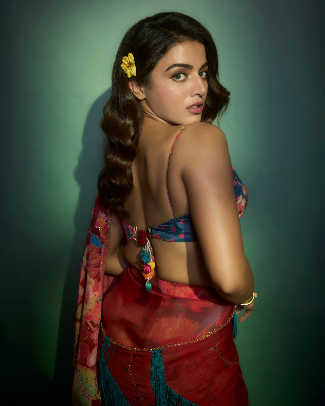 Wamiqa Gabbi in Chakachak Saree