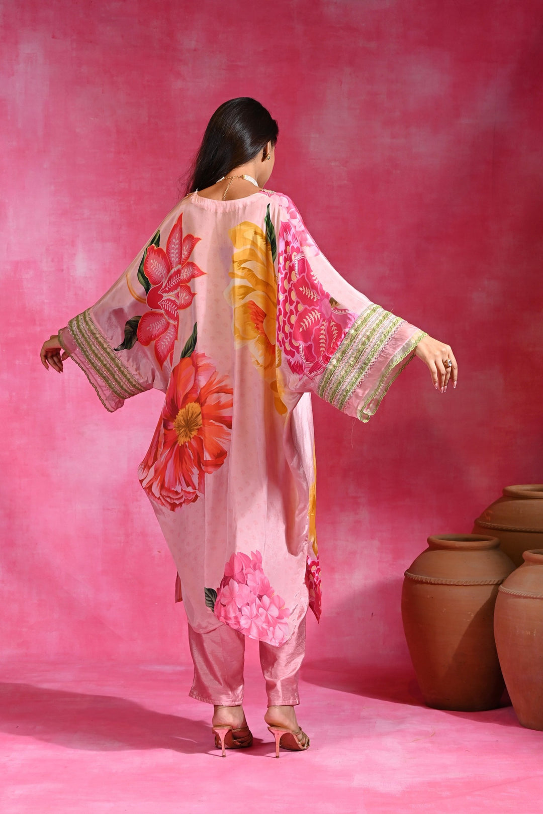 Gulabi tunic set