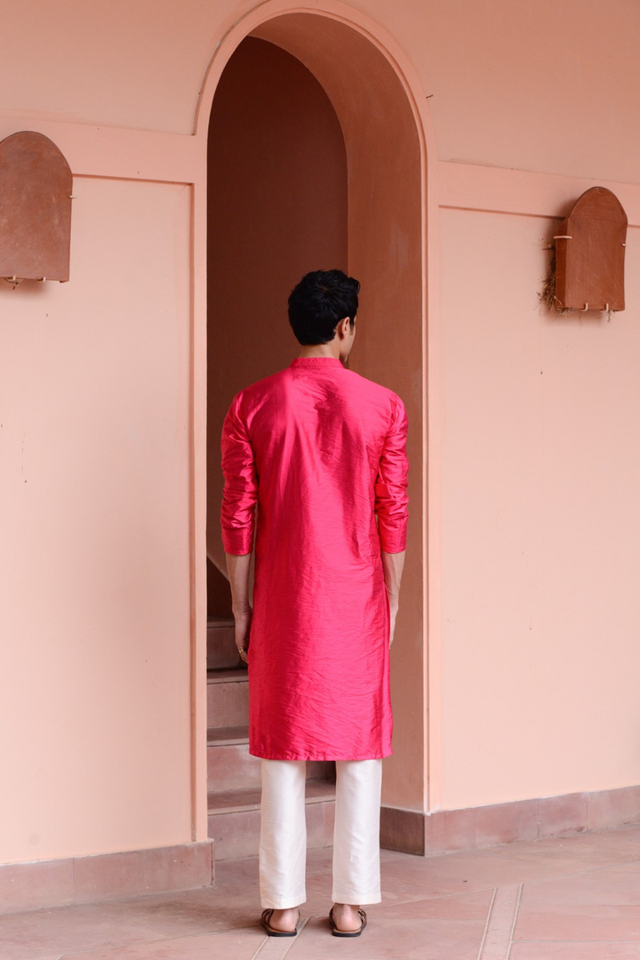 Pink passion kurta