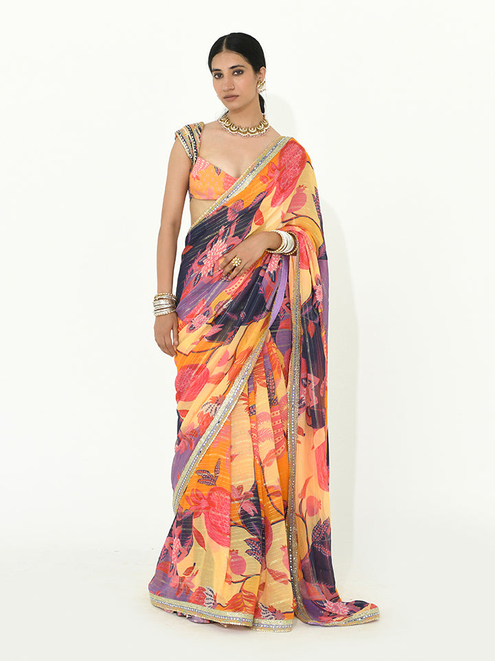 Butter Cup Saree