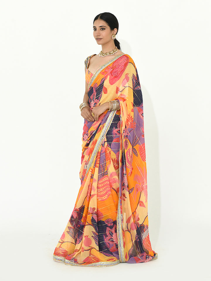 Butter Cup Saree