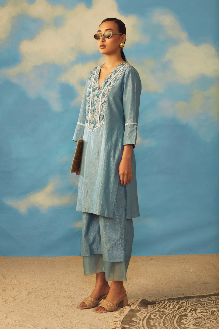 Dove Kurta Set