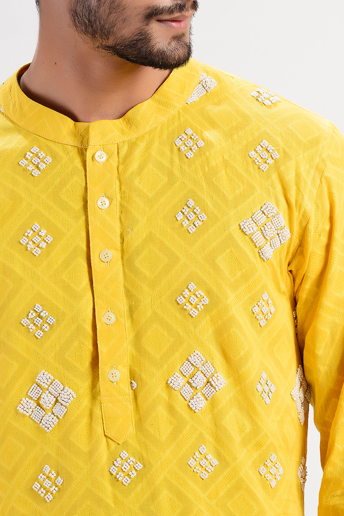 Marigold Knotting Kurta