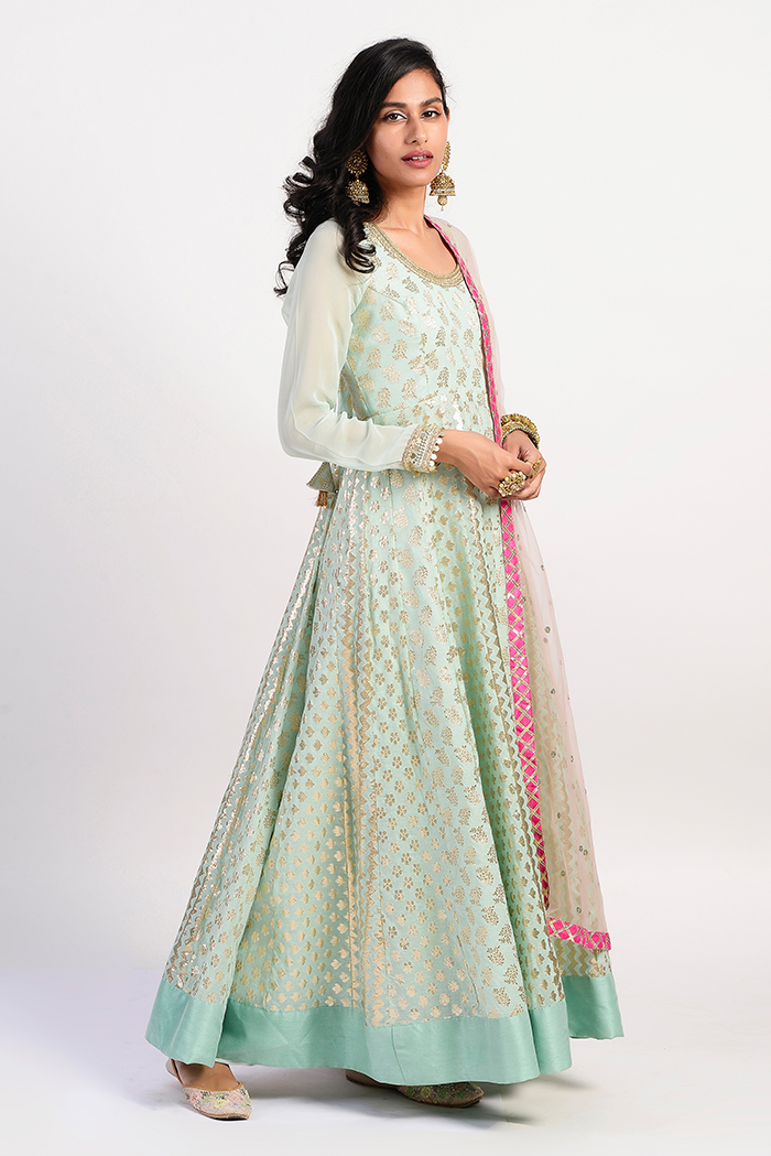 Peppermint Anarkali