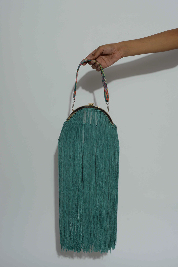 RV Fringe Bag - Aqua