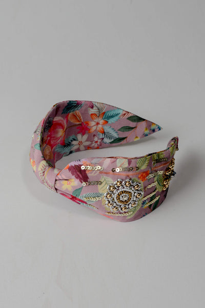 RV Orchid Hairband - Dusty Pink