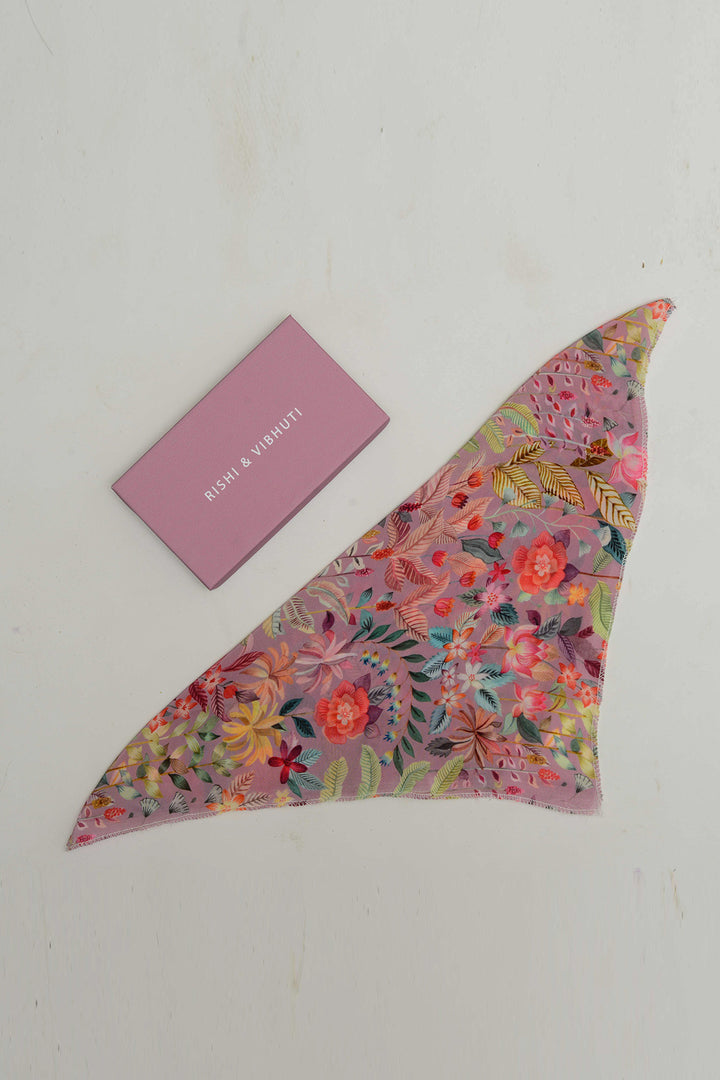 RV Pocket Square- Dusty Pink