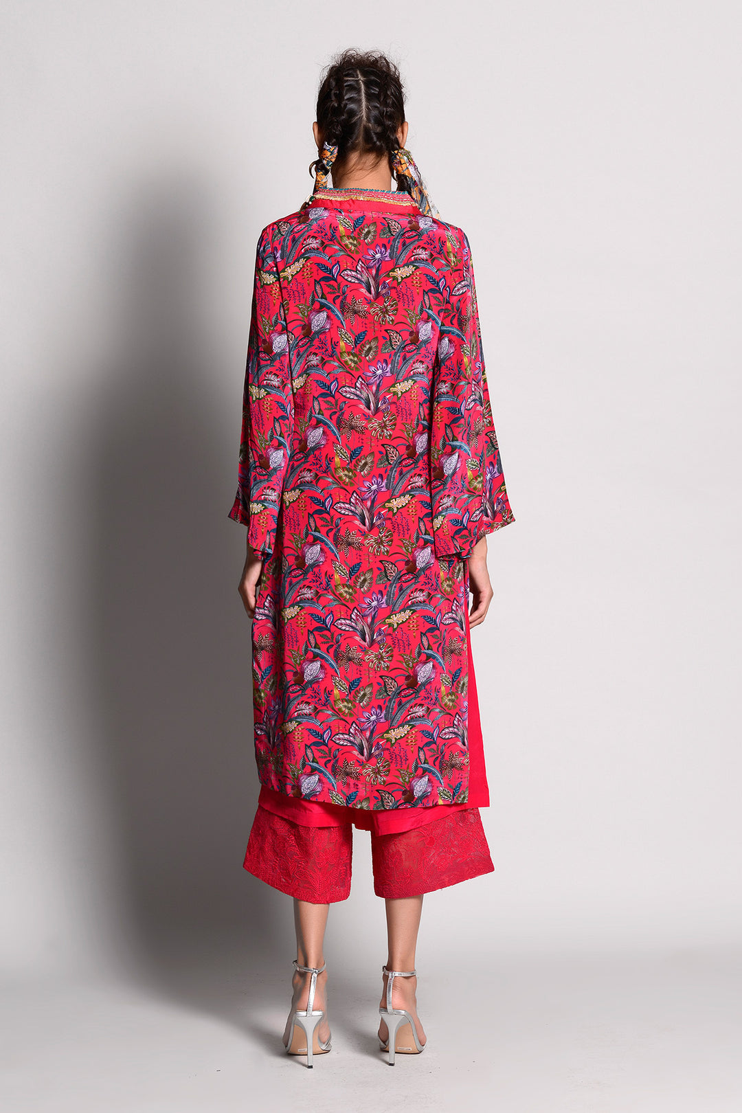 Rasberry Straight Kurta