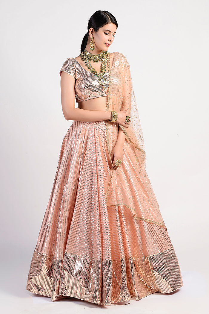 Sunset Drive Lehenga