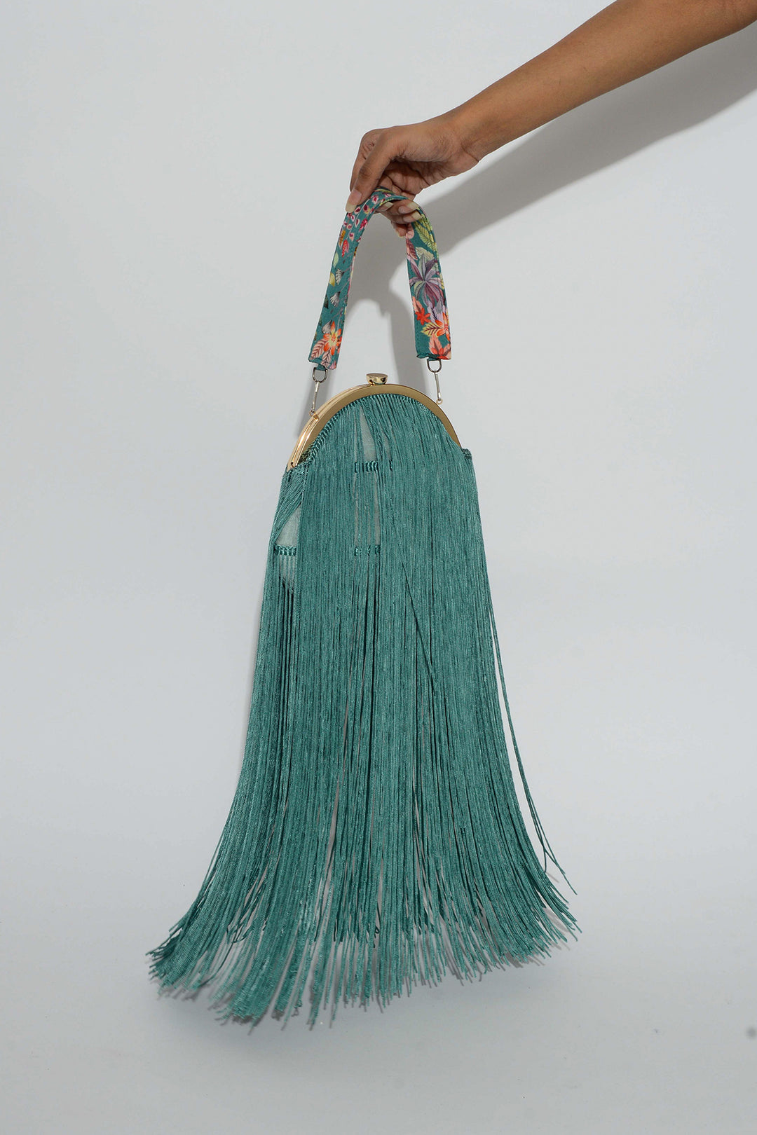 RV Fringe Bag - Aqua