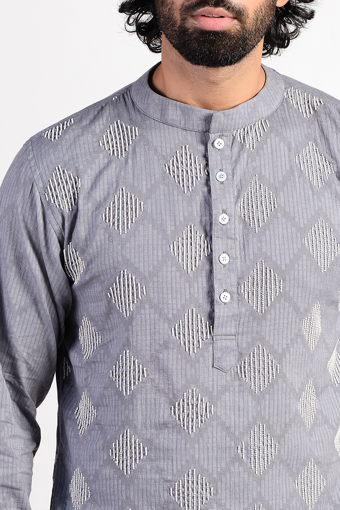 Grey Dusks Kurta