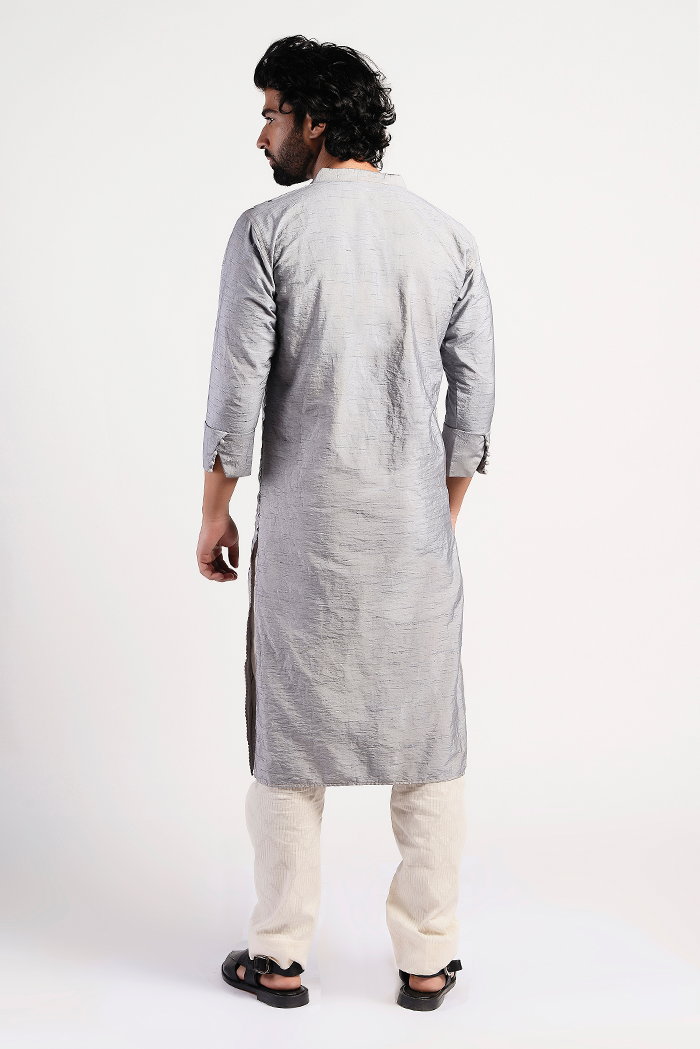 Disc Grey Kurta