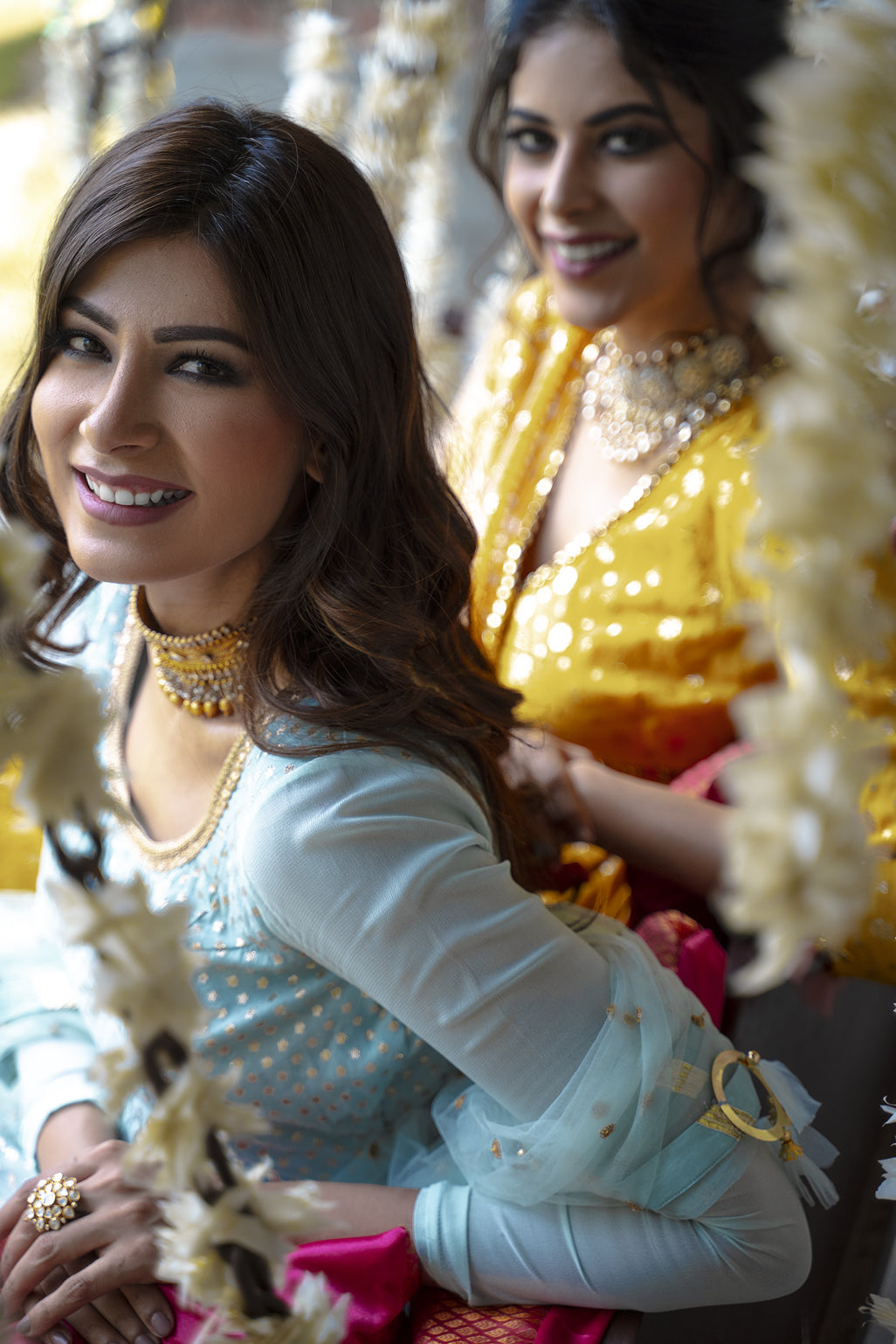 Baby Blue Anarkali