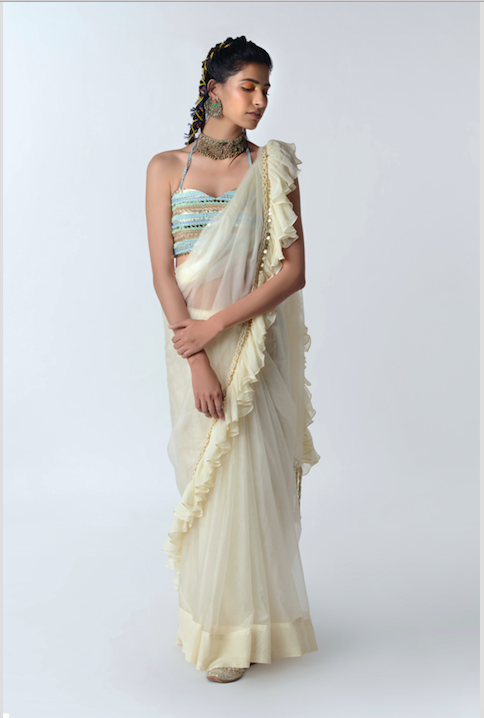 Shell Mystique Saree Set